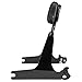 kekykm Passenger Backrest Sissy Bar For Harley Dyna Street Bob FXDB Low Rider FXDL FXDLS 2006-2017 Super Glide FXD 06-14 Wide Glide FXDWG 06-08 CVO FXDSE 07-08 Gloss Black Quick Release Bracket
