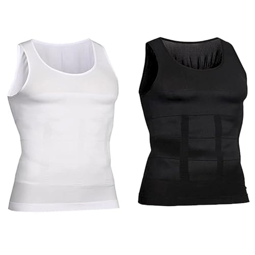 Shaperluv for Men, Shaperluv Tank 2.0 Mens, Slimming Tank Top, Fitness Tank Top to Tighten The Abdomen