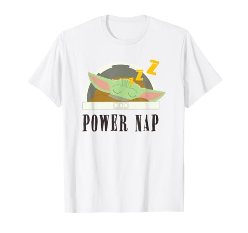 Star Wars The Mandalorian Power Nap Child T-Shirt