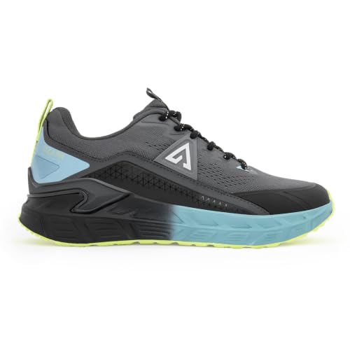 Image of Ozark Trail Running Shoes for Men in Black & Blue | Low-Cut Outdoor
