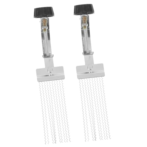 BESPORTBLE 2Pcs Iron Snare Drum Wire Replacement Durable Snare Wire with End Plates for Box Drums Snare Drums Easy to Install Crisp Response