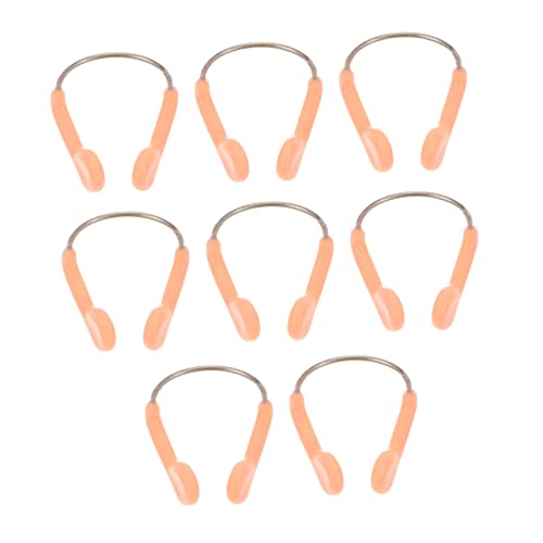 NULYLU Schwimm Nasenclip Wasserdichter Nasenclip für Erwachsene Teiliges Hautfarbe für Schwimmtraining Schützt Wasserinhalation Reißfest Reinigen