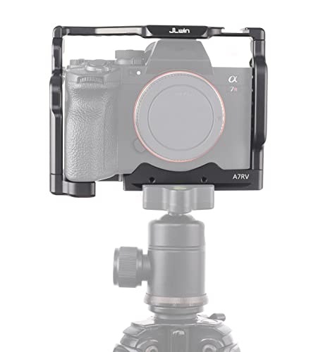 Image of Fotga A7RV Camera Cage + Top Handle for Sony A7RV A7RM5 Mirrorless Camera Stabilizer Stabilize Video Recording Compatible Arca Swiss Tripod Ball Head Clamp
