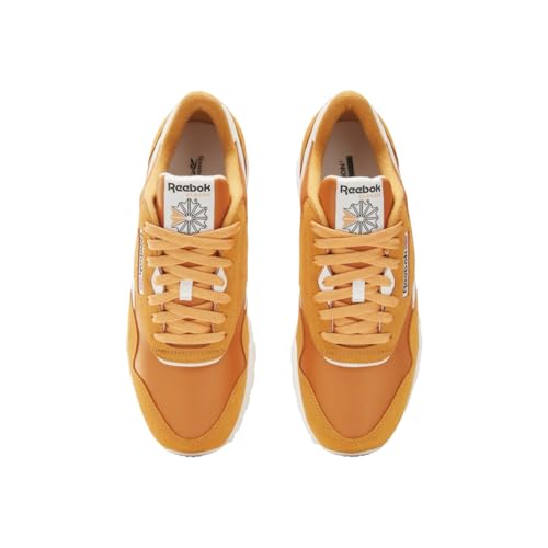 Image of Reebok Men's Classic Nylon Sneaker, Sunbaked Clay /Sunbaked Clay /Vintage Chalk, 5