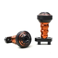 Protection Cadre Moto Kawasaki Z750 (2007-2013) - Curseurs En Aluminium Anti-Chute - Couleur Vert - Paire Gauche/Droite