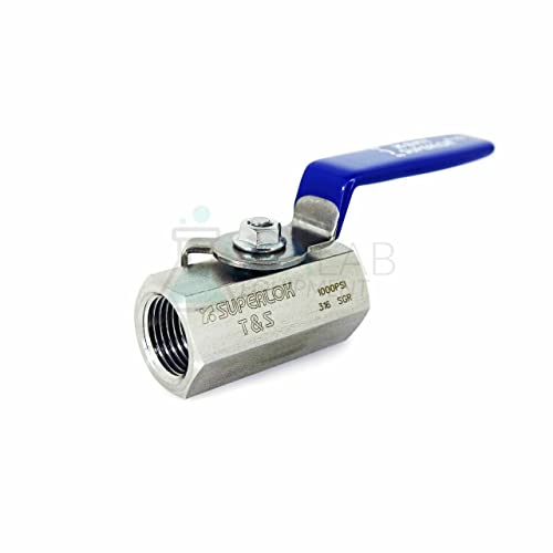 Superlok FNPT 210 Series Ball Valve - 316SS -53 ºC to 21 ºC at 1000PSI- Various sizes - 1/4