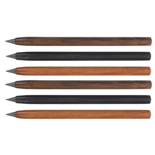 Lápices de madera PartyKindom 6 piezas sin afilar