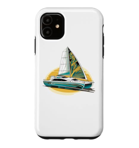 �Z�[�����O���b�g�A�Z�[�����O�Z�C���{�[�g�A�J�^�}�����{�[�g, Catamaran-boat �X�}�z�P�[�X iPhone 11 �p