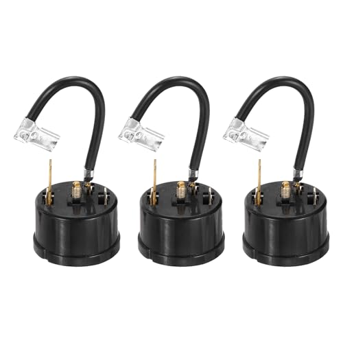 MECCANIXITY 3pcs 1/2HP(375W) Refrigerator Overload Protector, 2 Pin Freezers Compressor Thermal Overload Protectors for Mini Fridge, Beverage Cooler
