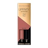 Max Factor - Lipfinity Lip Colour - Rossetto Lunga Durata e Gloss Idratante con Applicazione Bifase - Nuance 160 Iced - 2.3 ml e 1.9 g