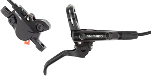 SHIMANO BR-MT500 Disc Brake and BL-MT501 Lever - Rear, Hydraulic, 2-Piston, Post Mount, Black