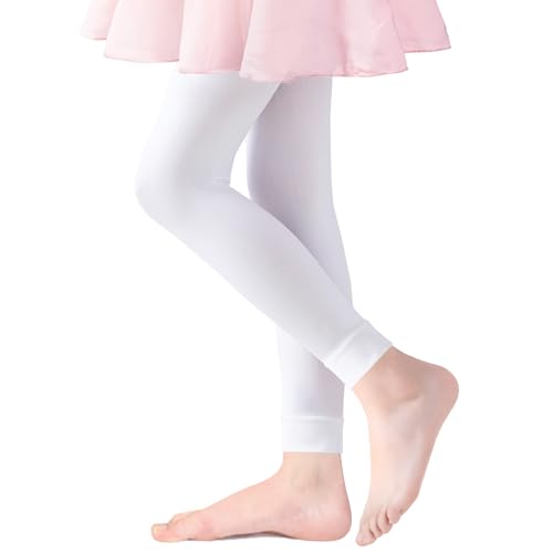Footless Ballet Tights Girls Dance Tights School Girls Footless Gymnastics Leggings Kids Pantyhose Stockings