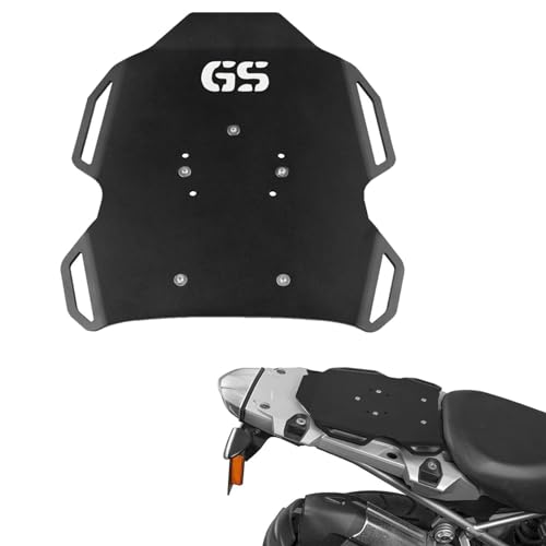 Support rails bagages et plaque couverture siège arrière moto R1200GS LC 2013-2020