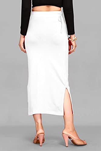 Image of Side Rope Saree Shapewear, Petticoat, Skirts for Women Polylycra Saree Shaper for Saree Dress