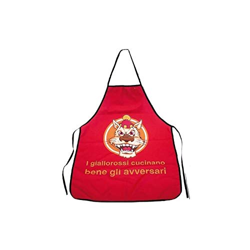 Di&Gi Grembiule Da Cucina Calcio Roma Cm. 55X75