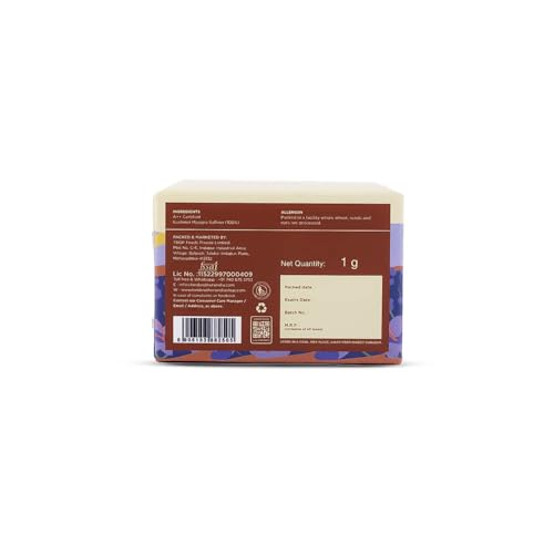 Image of TWO BROTHERS ORGANIC FARMS Kashmiri Mongra Saffron (1g) | Premium, Hand Harvested & Sun Dried | Rich Aroma, Boosts Immunity, Aids Digestion & Enhances Skin Health