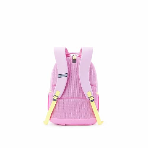 Image of American Tourister Diva | 35 Ltrs | 3 Compartments | Bottle Pocket | Ergonomic Padded Back Panel & Shoulder Straps | High School Backpack | 1 Year International Warranty | Pink
