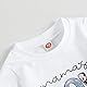 Geagodelia Baby Jungen Kleidung Outfit Babykleidung Set Mama’s Boy T-Shirt Top + Shorts Neugeborene Kleinkinder Weiche Babyset Sommer Zweiteiler (A - Weiß & Blau, 6-12 Monate)