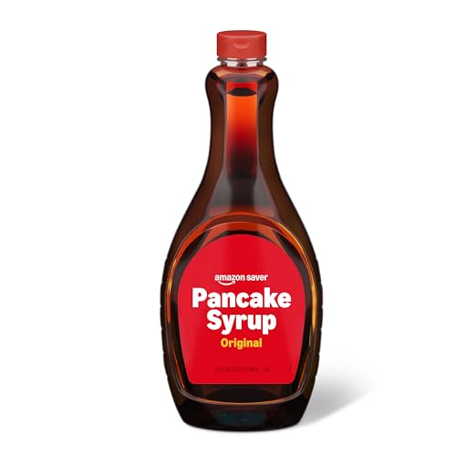 Amazon Saver, Pancake Syrup, Original, 24 fl oz (Pack of 1)