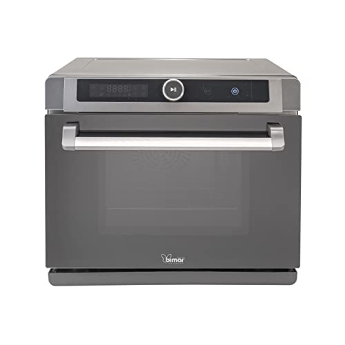 Bimar B400 Forno Elettrico Digitale a Vapore Ventilato da 40 litri in Acciaio Inox, Friggitrice ad Aria Calda XXL, Frittura senza Olio, Cuoce a Bassa Temperatura, Air Fryer, 31 Programmi di Cottura - 3