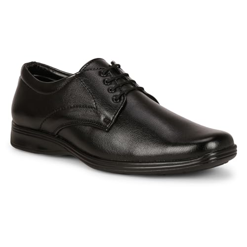 Image of Wenzal Men's Synthetic Lace Up Office wear Comfortable Formal Shoes | Casual Shoes for Men| Royal Look Shoes for Men