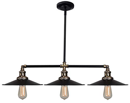 Kenroy Home 93377BL Ancestry Island Lights, Medium, Black and Antique Bronze Kenroy Home 93377BL Ancestry Island Lights, Medium, Black and Antique Bronze