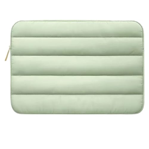 Pochette tablette et ordi portable verte idéale pour travailler au café