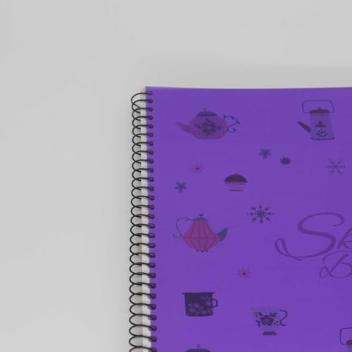 Image of A4 PVC Flexible Plastic Sheets, 10Pcs 0.3mm Thick A4 Size, Transparent DIY Crafts Film (Purple)