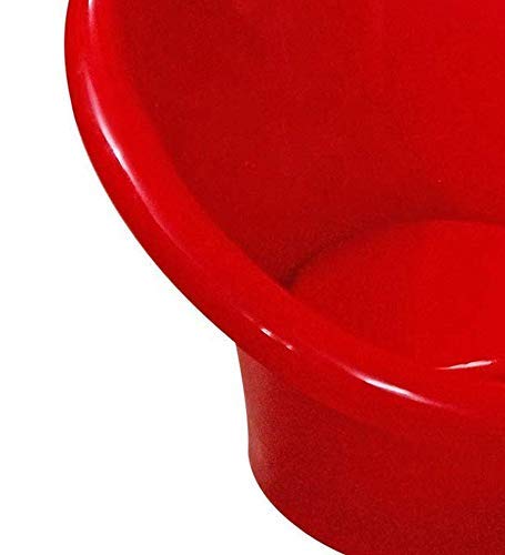 Image of Tub Chairs /ARM Chairs /Chairs for Home, Living Room /Indoor and Outdoor Chairs with Complimentary Cushions Set of 04 (Red)