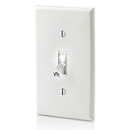 Leviton L1463-2C 15 Amp, 120 Volt, Toggle Led Illuminated 3-Way Switch thumb #1