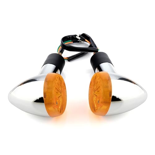 Clignotants moto ambre pour virées en Honda Shadow VT 750 1100 C