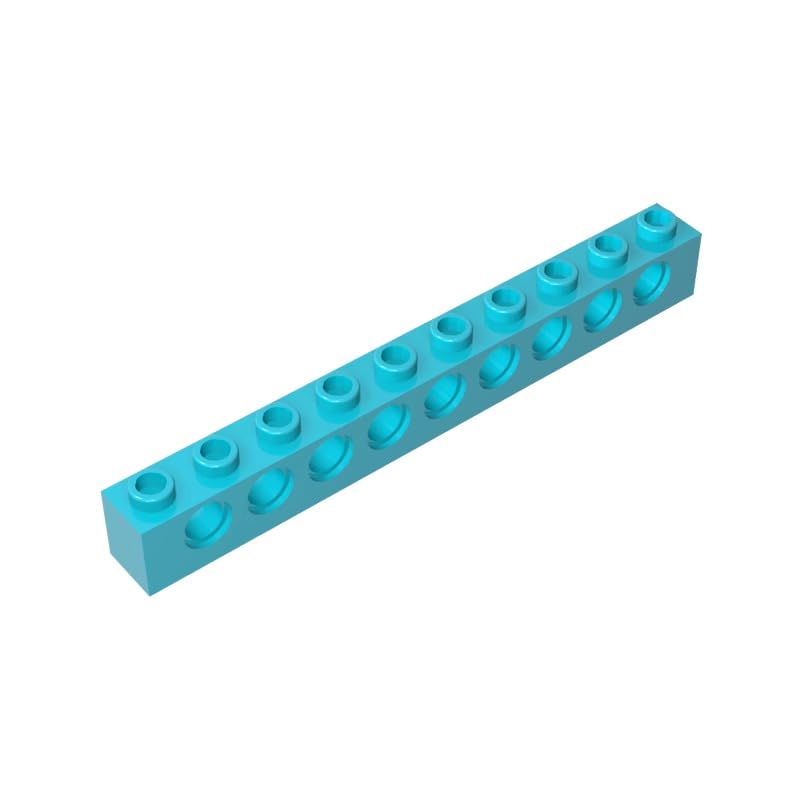 XYEIUGO 2730 Technology Brick Technic Brick 1x10 [9 Holes], 10 PCS — image 1
