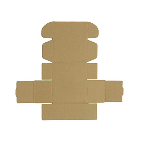 30 Pack 6x4x3 inch Corrugated Box Mailers- White Cardboard Shipping Box Corrugated Box Mailer Shipping Box for Mailer, Moving and Craft by ZMYBCPACK