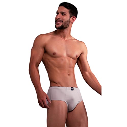 Kit 6 Cueca normal tradicional masculina adulto atacado Cor:Sortido;tamanho:M