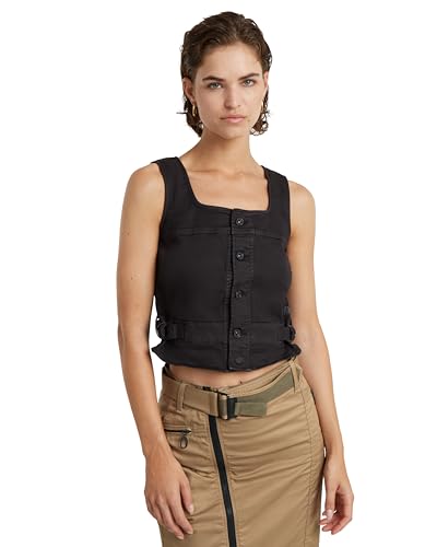 Top Corset G-Star T-Shirt Femme modelant à coutures structurées haute qualité