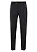 Produktbild Brühl - Herren Flatfront Hose in Marine, Anthrazit oder Schwarz, Udine (0283003451100), Größe:114, Farbe:Schwarz (999)