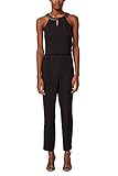 Slim ESPRIT Collection Damen 127EO1L002 Jumpsuit, 001/BLACK, 44