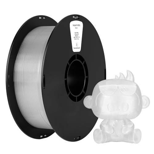 Filament kexcelled PETG Biały Przezroczysty (WHITE TRANSPARENT)