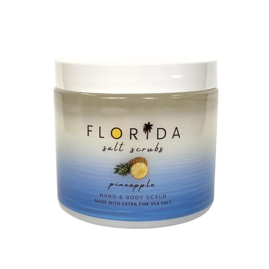 Florida Salt Scrubs Hand & Body Scrub, 23.5 Ounce, Pineapple Florida Salt Scrubs Hand & Body Scrub, 23.5 Ounce, Pineapple