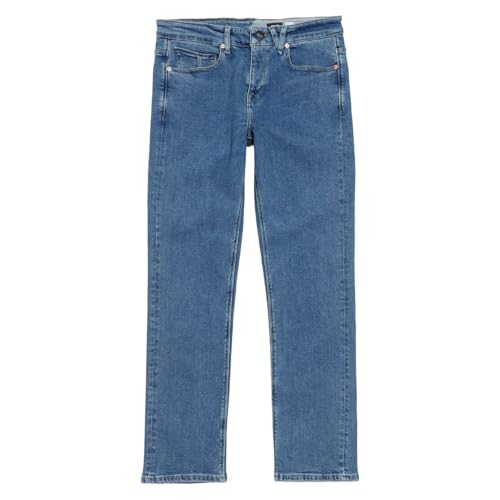 Image of Volcom Men's Solver Stretch Denim Jeans-Modern Fit Pant