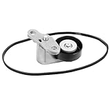 90K-38159 A/C Serpentine Drive Belt Tensioner Kit Compatible with 2000-2008 Chevy Silverado Suburban Tahoe GMC Sierra Yukon, 2002-2008 Chevy Avalanche Escalade,Replaces# 19311139, ACK040378HD