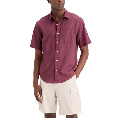 dockers fitted dress shirts Men's Slim Fit Icon Button Up Shirt main image 0