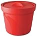 Ice Bucket with Lid,Red,4L