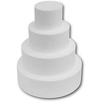Basi polistirolo forma rotonda 25 cm alta 2,5 cm in offerta