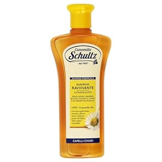 Schultz - linea trattamento cappelli,Lozione Schiarente spray 150ml,Shampoo Ravvivante Ultra delicato,Balsamo Ravvivante Capelli Chiari 200ml più fascia per cappelli elastica