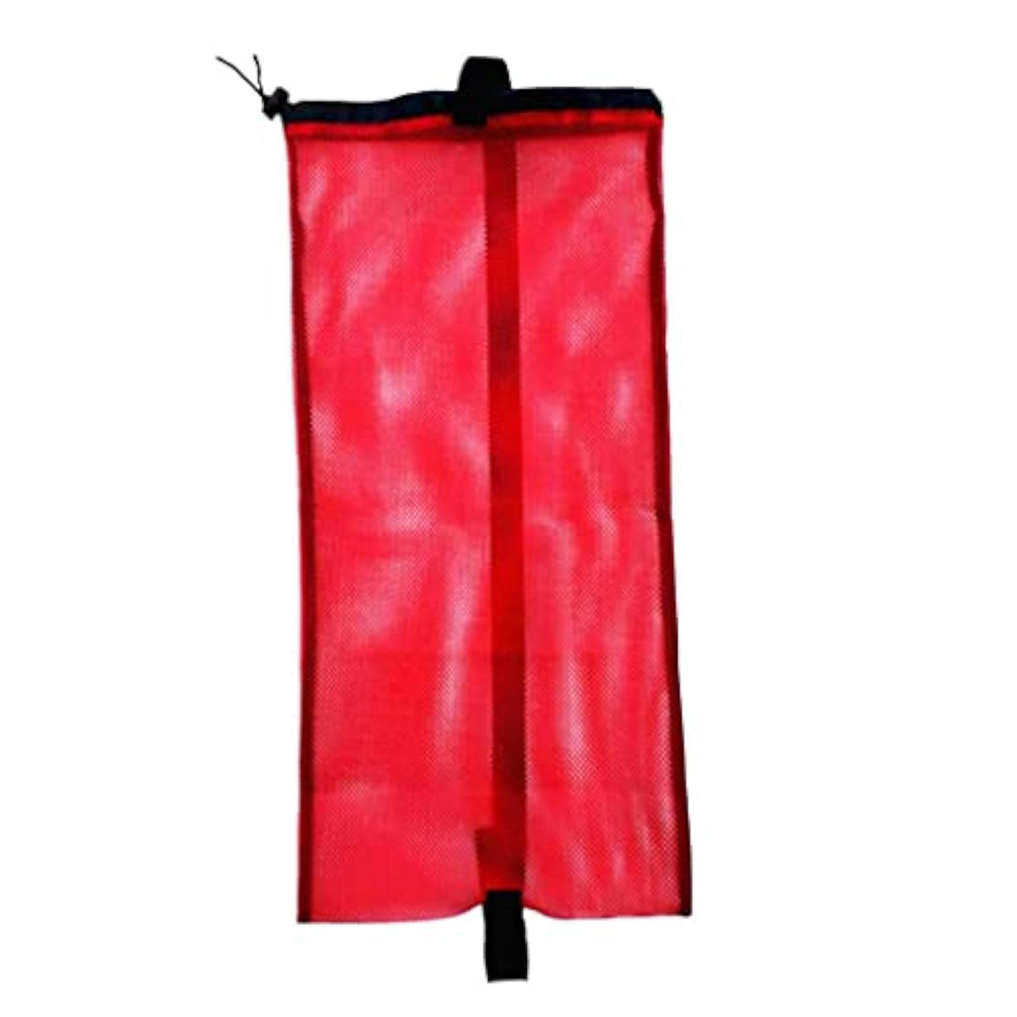 Drawstring Mesh Bag for Scuba Diving Equipment, Red