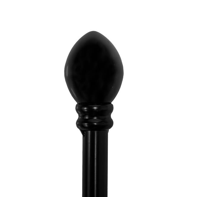 Miniatura 5 de Compra a granel de 12 postes para valla de jardín Panacea 87102, color negro, 37.5 pulgadas de alto cada uno