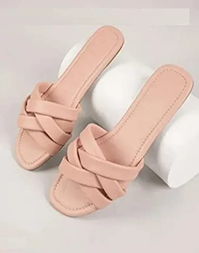 Image of Nowry Women Stylish Flats Fashion Sandal For Party & Wedding /Casual Flat Sandals For Women's & Girls