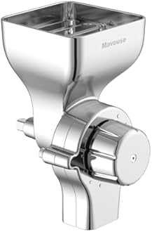 All Metal Grain Mill Attachment For Kitchenaid Stand Mixer, 12 Levels Flour Mill Grinder for Home, Fit for Grinding Wheat, Corn, Oats, Buckwheat,Millet and Other Cereals