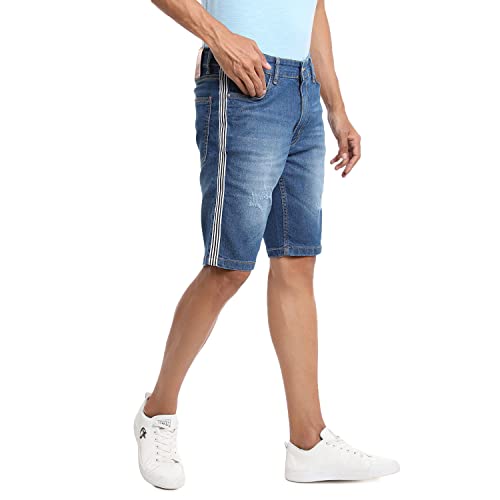Image of CAHOOT Men's Denim Jeans for Regular Wear | Denim Fabric | Slim Fit | Jeans Crafted with Comfort Fit and High-Performance for Everyday Casual Wear